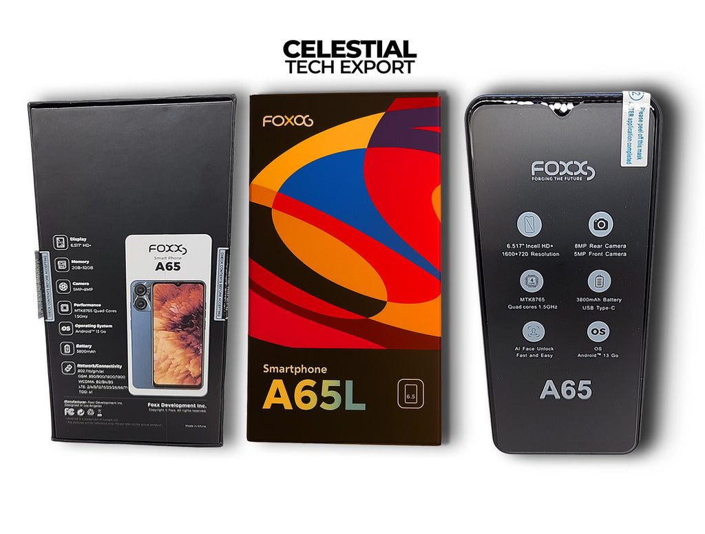 FOXX A65L Smartphone – Reliable, Stylish & Affordable (International Wholesale Available)