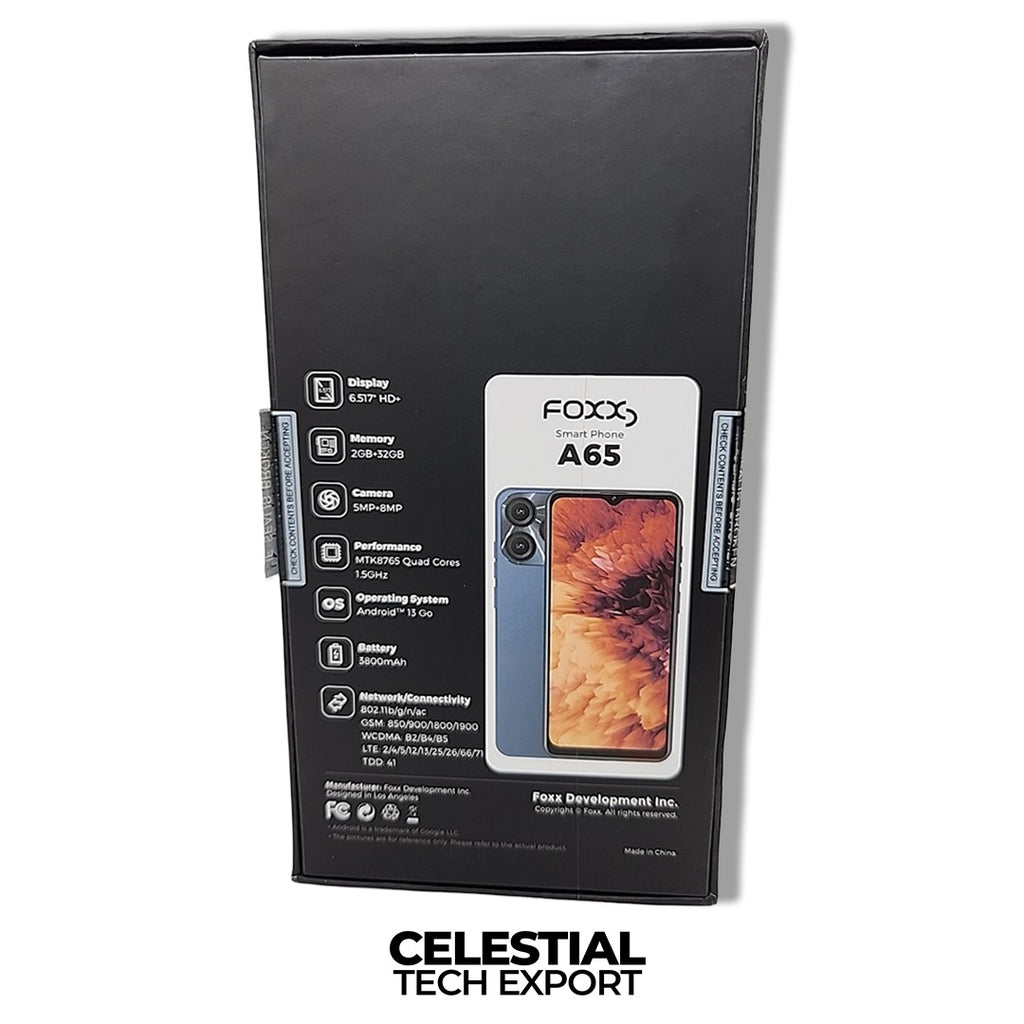 FOXX A65L Smartphone – Reliable, Stylish & Affordable (International Wholesale Available)